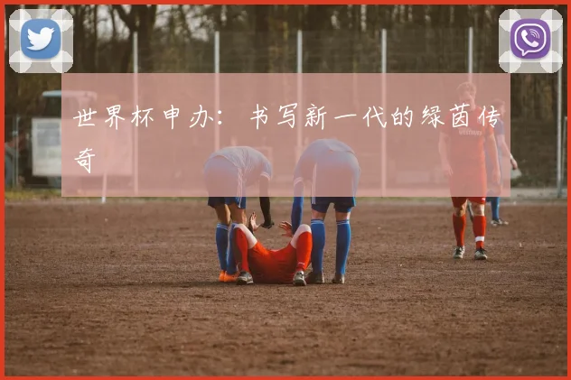 世界杯申办:书写新一代的绿茵传奇